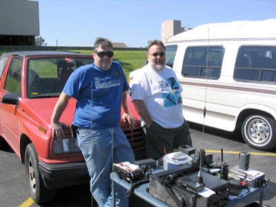Russ WB8ZCC and Tim K8WBL